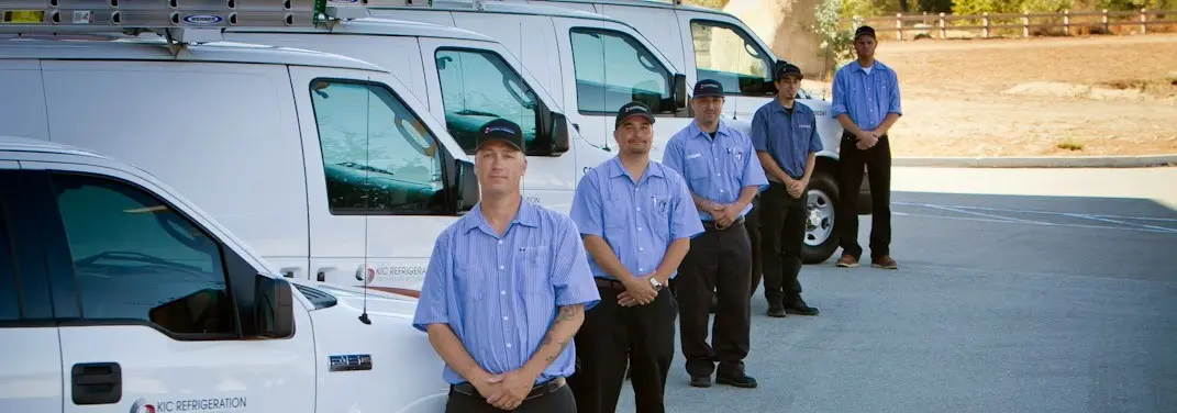 KIC Refrigeration crew ready for Mini Split Repair jobs across Hitchcock